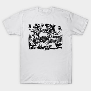 Partying Skeletons T-Shirt